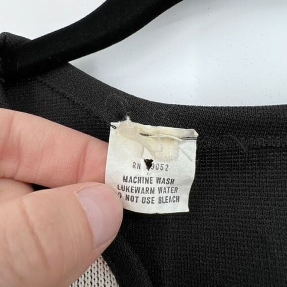 Vintage Women's Knit Bird Aztec Striped Southwestern Top‎ Multi-Color Large vest - Picture 3 of 8